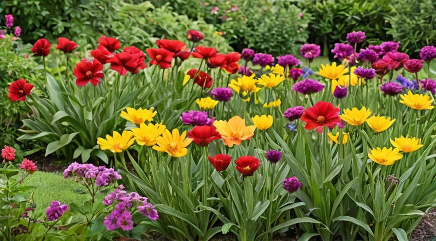 Farbenfrohe Blütenpracht