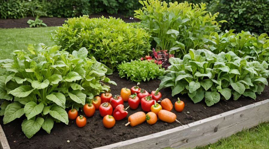 Gemüsevielfalt auf kleinem Raum